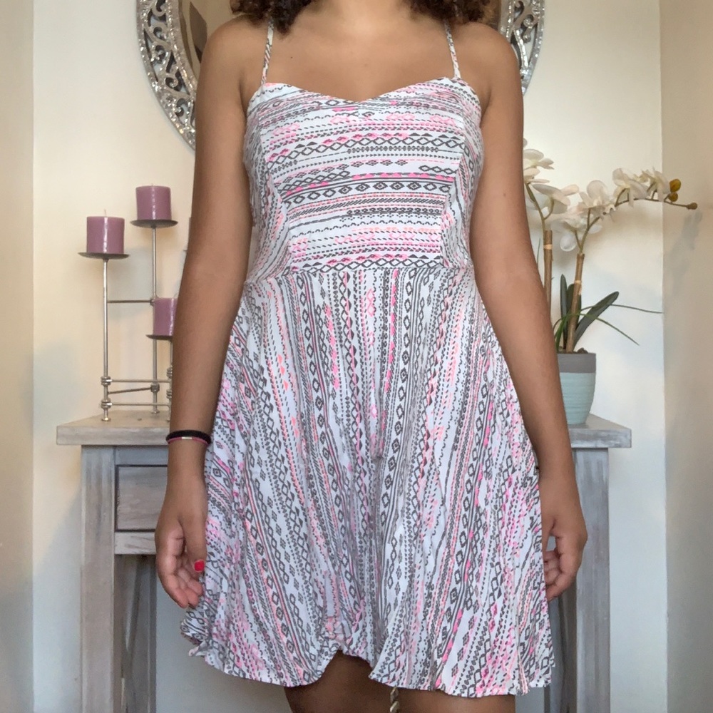 fun patterned summer dress